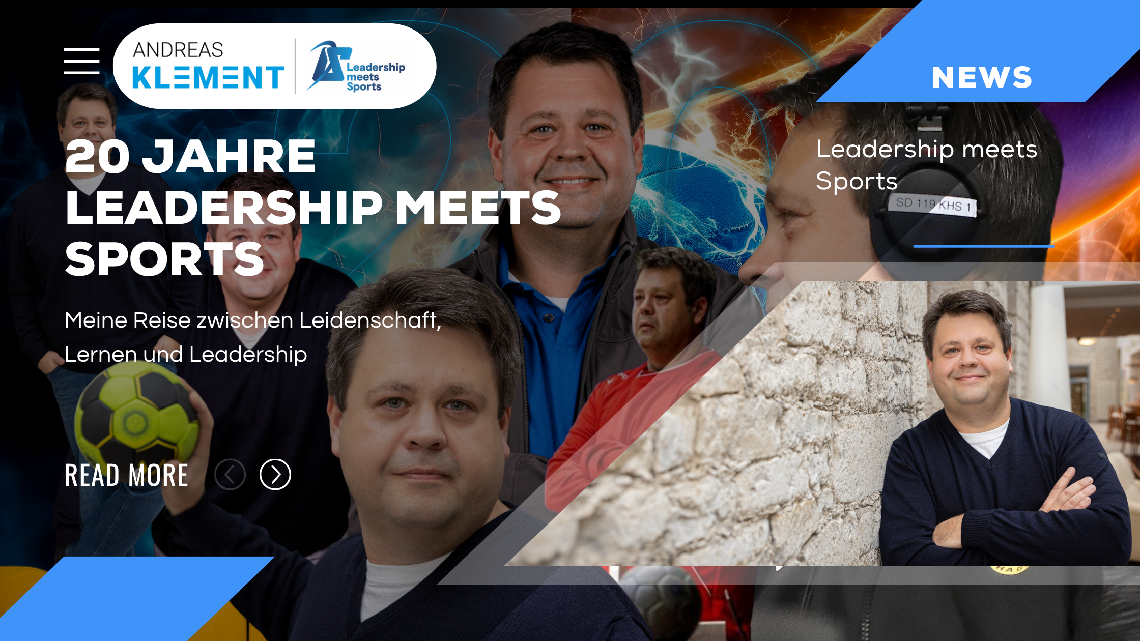 Andreas Klement feiert 20 Jahre Leadership meets Sports – Trainer, Coach und Speaker mit Leidenschaft für Führung und Sport