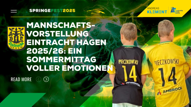 Mannschaftsvorstellung Eintracht Hagen 2025/26: Ein Sommermittag voller Emotionen