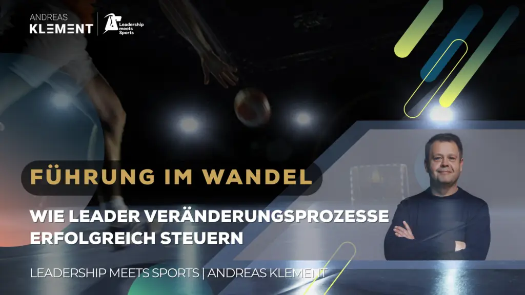 Führungskraft steuert Team durch Veränderungsprozess im Unternehmen