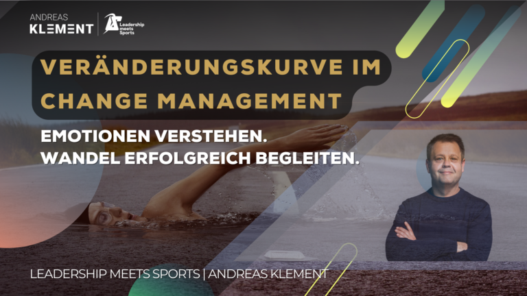 Veränderungskurve im Change Management mit emotionalen Phasen des Wandels