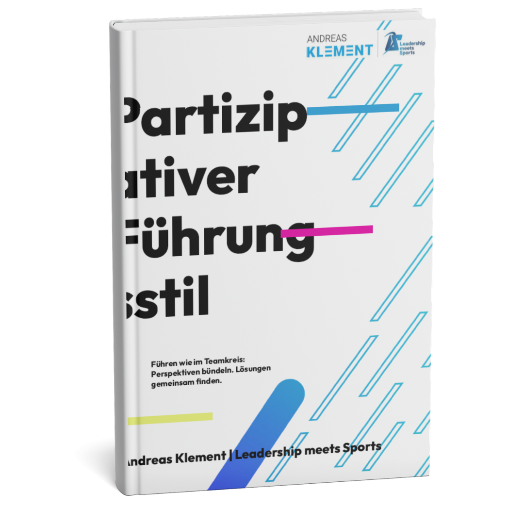 E-Book über den partizipativen Führungsstil von Andreas Klement – gemeinsam Entscheidungen treffen und Teams aktiv einbinden