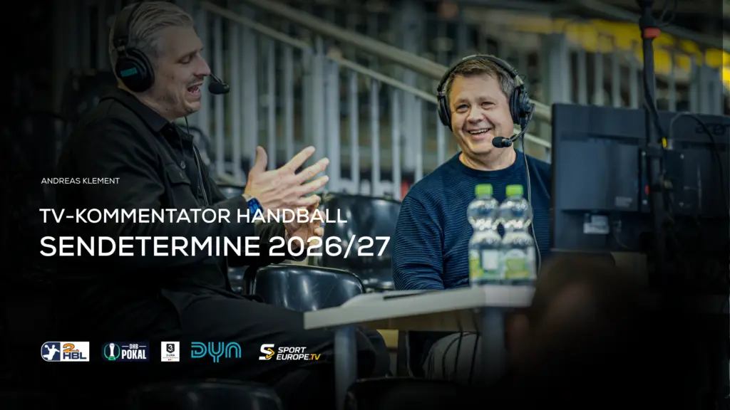 Andreas Klement als TV-Kommentator im Handball – Sendetermine 2026/27